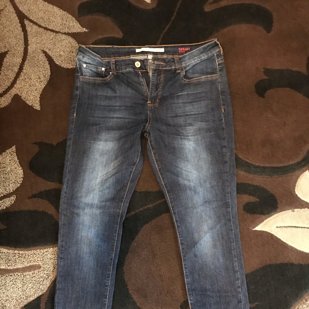 iT Brand Blue Skinny Jeans - Size 12